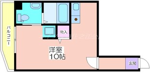 アバンサール遠里小野の物件間取画像